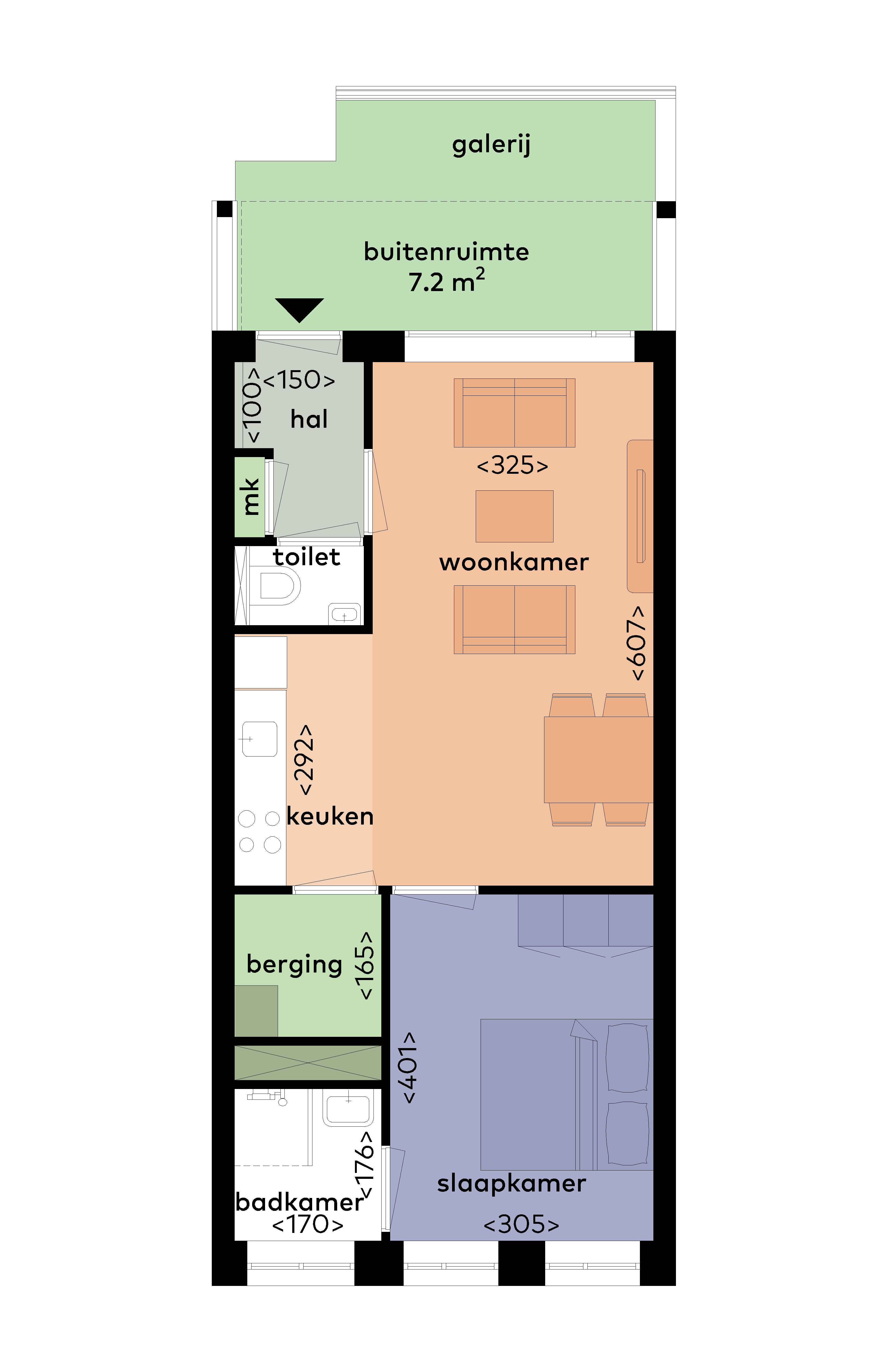 Appartement te huur: Toxopeusstraat 228, Groningen