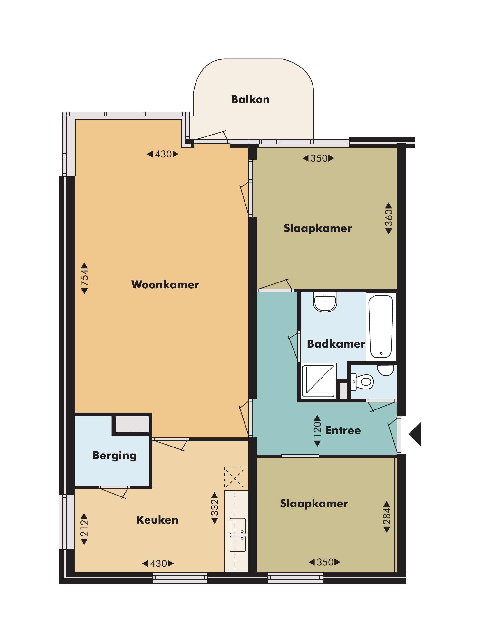 Appartement te huur: Anton Constandsestraat 54, Amsterdam