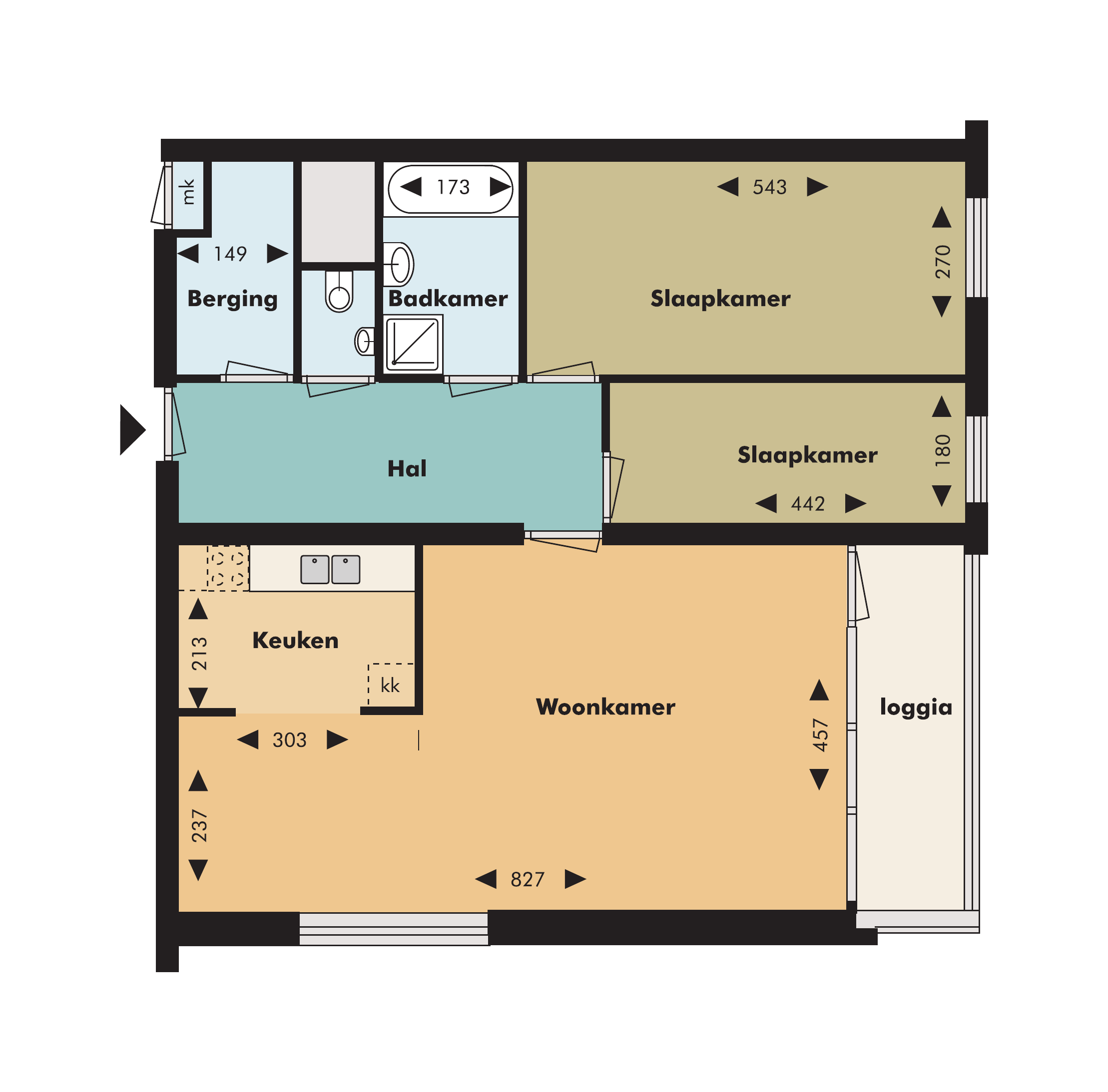 Appartement te huur: Buitenbassinweg 510, Rotterdam