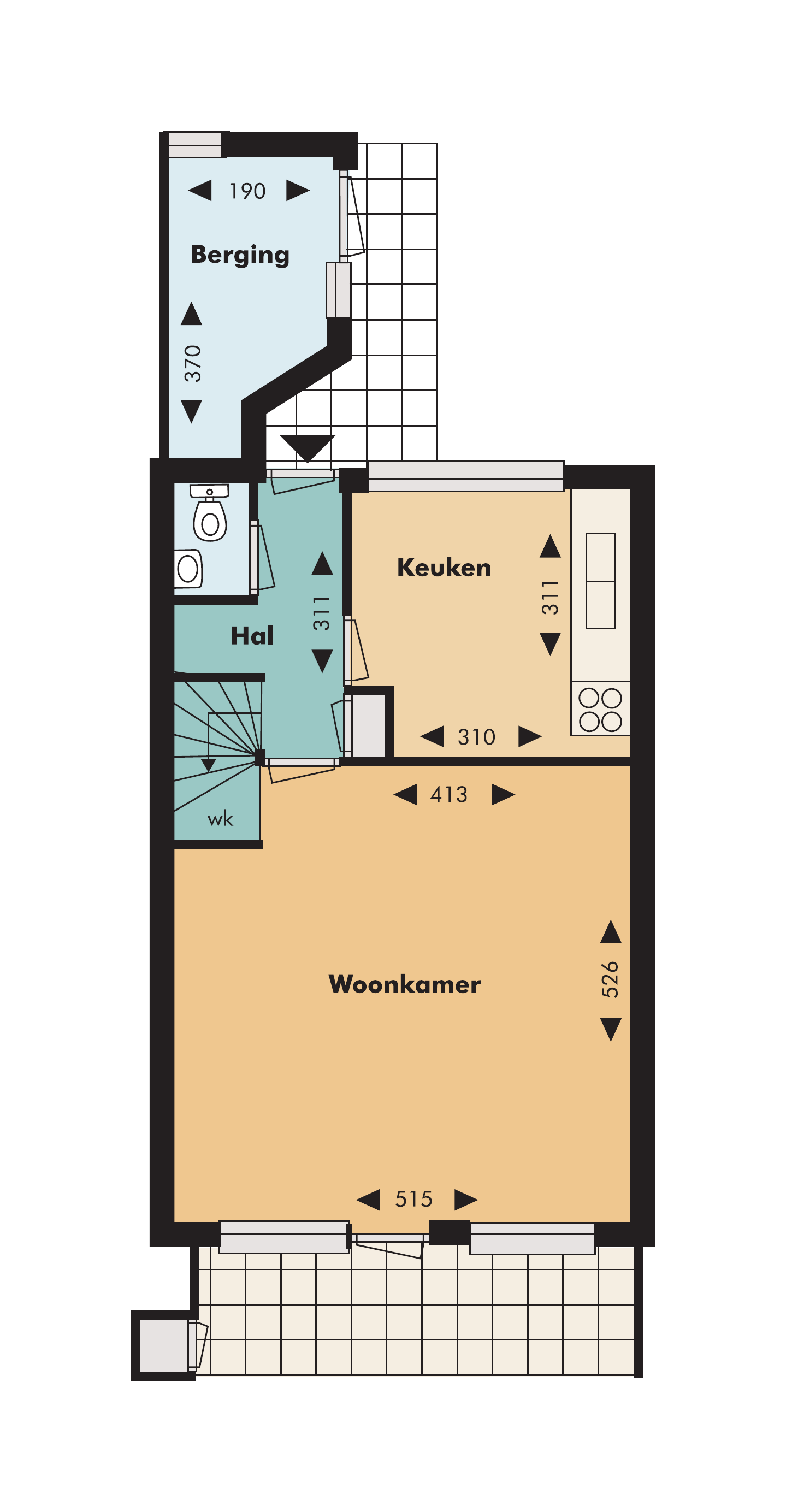 Tussenwoning te huur: Spengenpad 60, Amsterdam