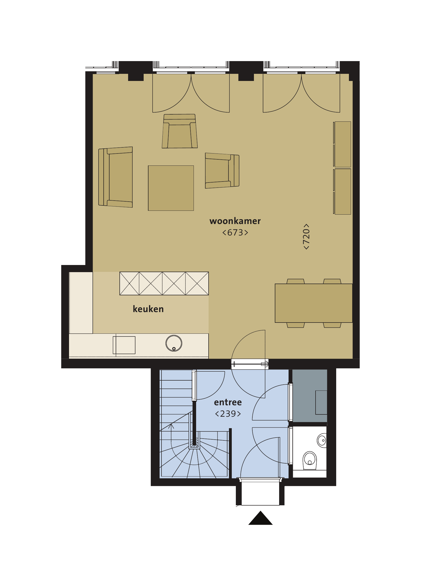 Appartement te huur: Boschcour 13A, Maastricht