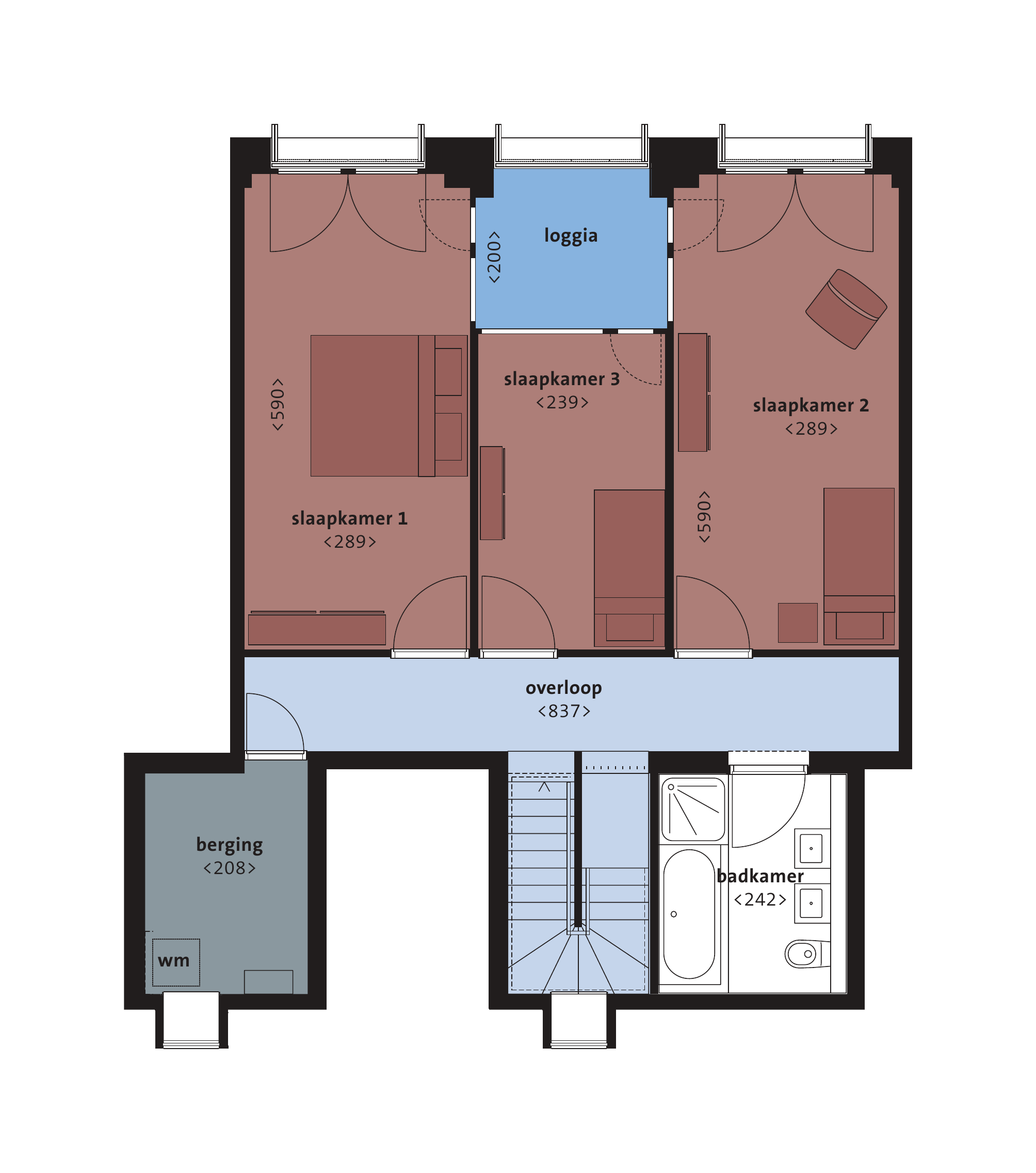 Appartement te huur: Boschcour 13A, Maastricht