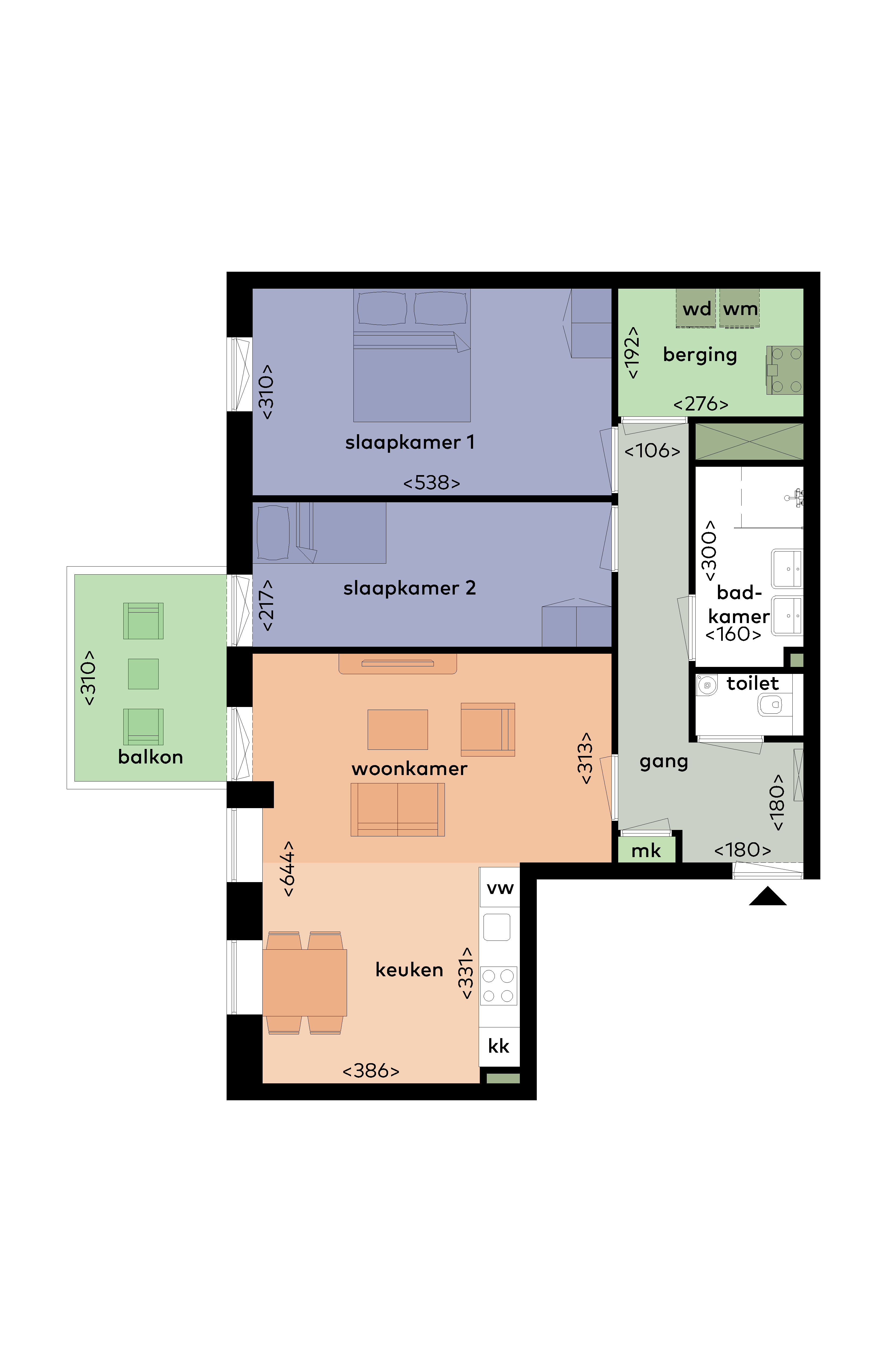Appartement te huur: Punt Sniep 414, Diemen