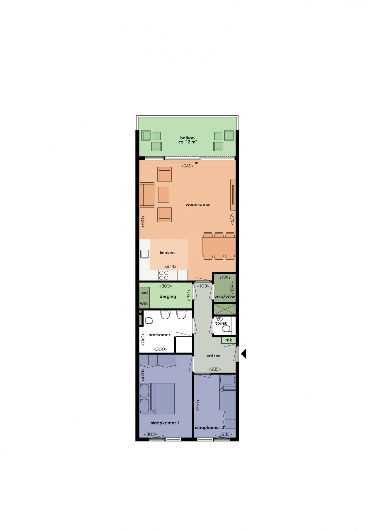 Appartement te huur: Leemhorststraat 165, Hoorn