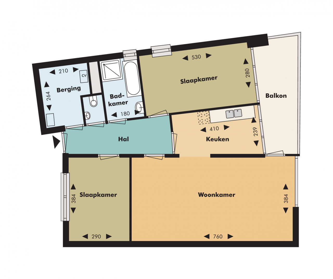 Appartement te huur: Clazina Kouwenbergzoom 232, Rotterdam
