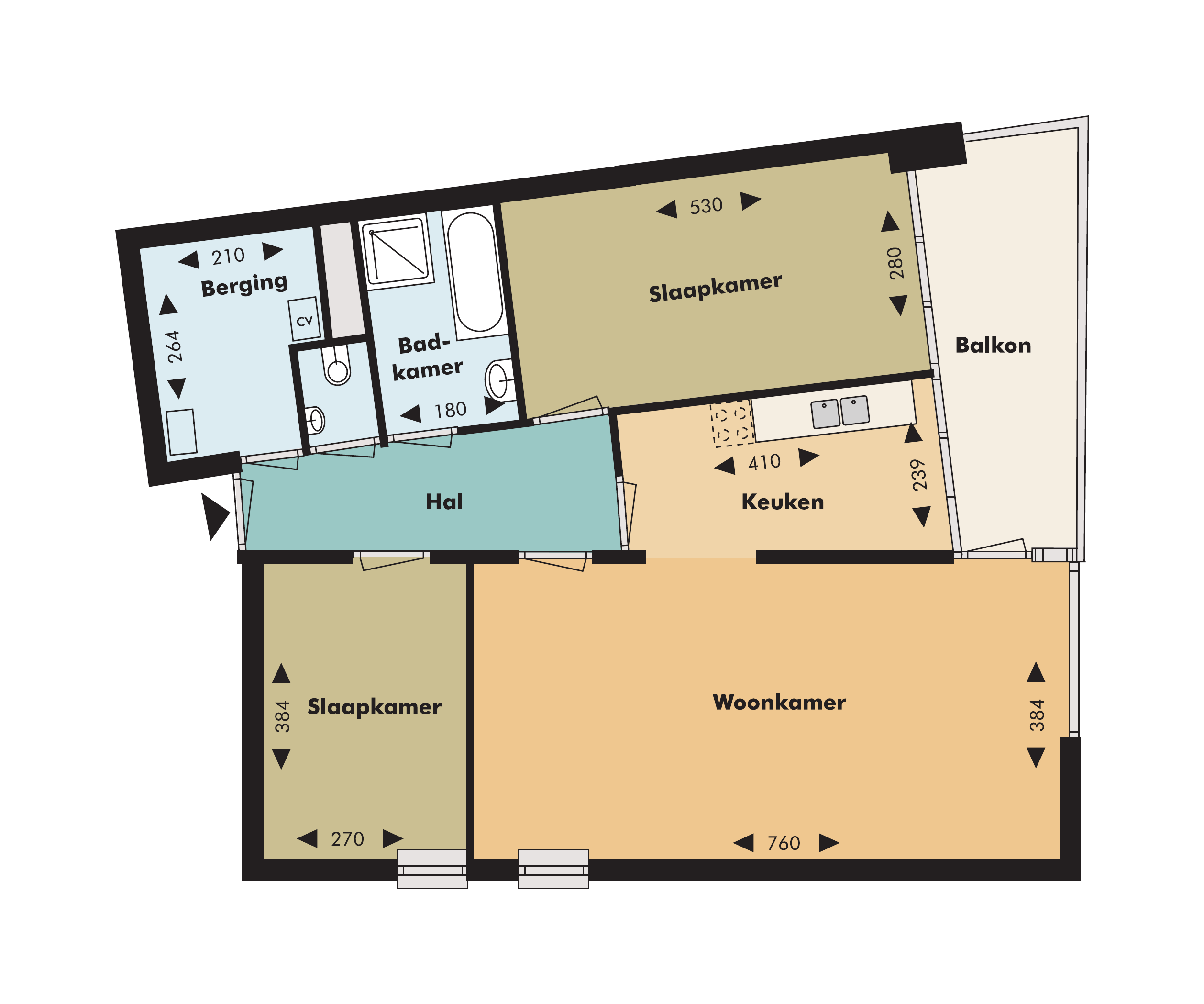Appartement te huur: Clazina Kouwenbergzoom 230, Rotterdam