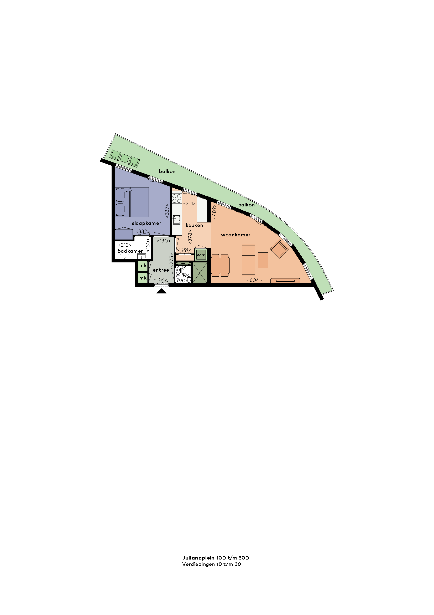 Appartement te huur: Julianaplein 19D, Amsterdam