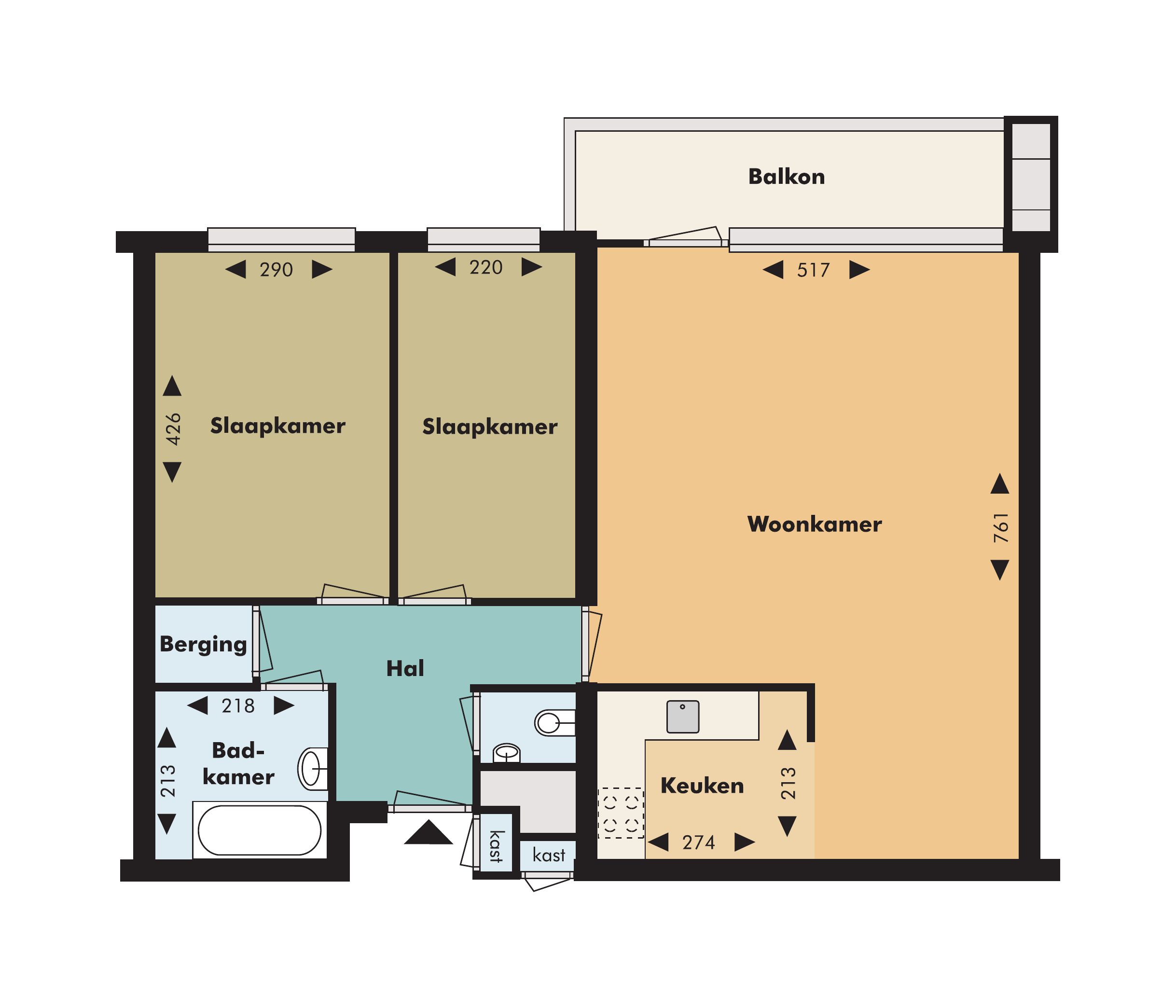 Appartement te huur: Opwettensemolen 110, Eindhoven
