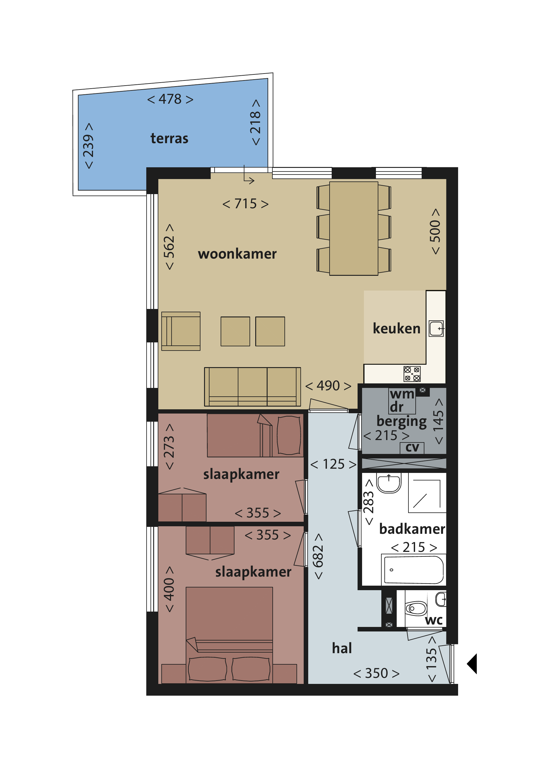 Appartement te huur: Goudsbloemvallei 31, 'S-Hertogenbosch